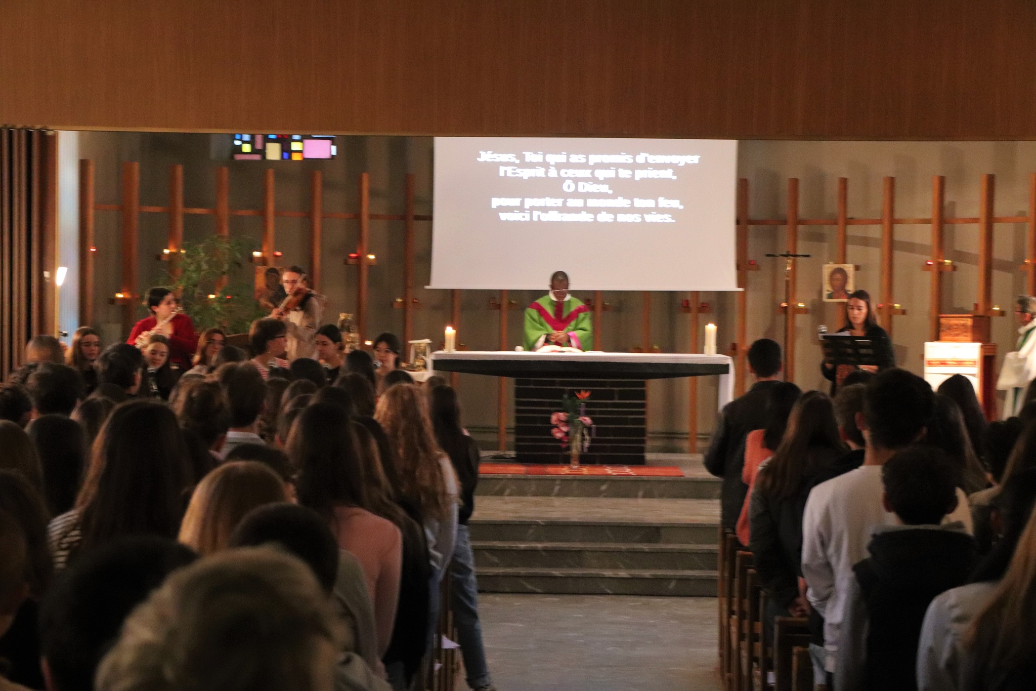 messe du lycée